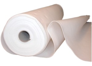 Filc miękki  samoprzylepny 1 mm  biały  75 x 100 cm.