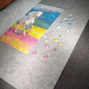 filcowa mata do układania puzzli od 500 do 6000 elementów, gr. 4 mm, roz. 100 x 150 cm 