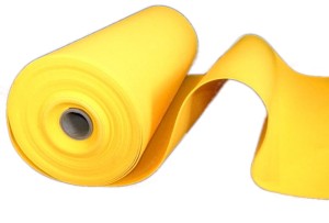 Filc żółty na metry 4 mm sztywny