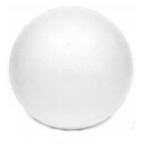 bombka styropianowa od 4 do 15 cm.