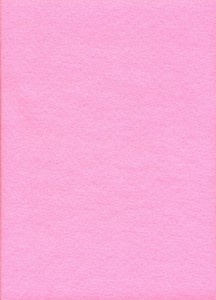 Filc 2 mm - różowy 